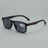 Men Square Frame Reading Sun Glasses Classic Anti UV Protection Presbyopic Eyeglasses Male 2025 New With Diopters +1.00 to +4.00