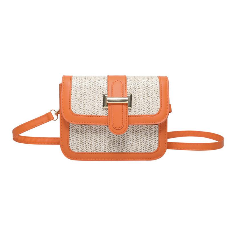 Chic Street Style Pu Shoulder Bag Medium Square Crossbody Bag 2024 Spring Fashion