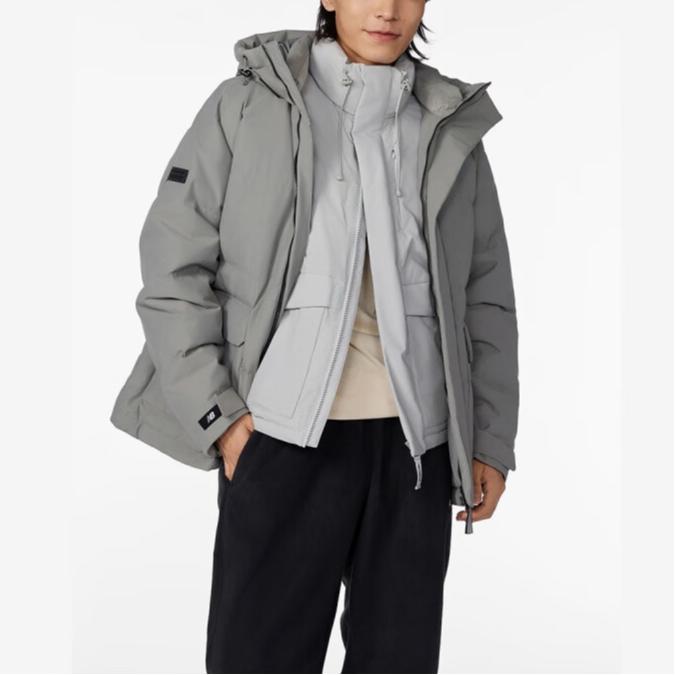 New Balance Down Jacket Men's Gray NPD44041-GR