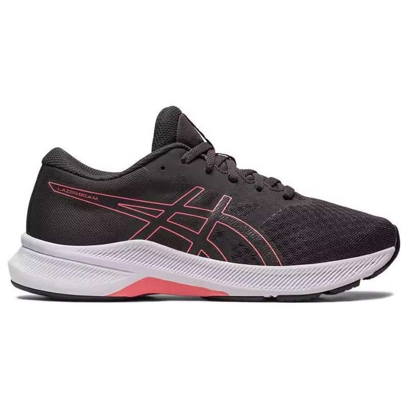 Asics Lazerbeam Avante Lightweight Breathable Running Shoes Kids Sneaker Gray Pink 1154A151-020