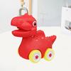 Pull Back Dinosaur Car Toys for Kids Cartoon Dino Figures Vehicle