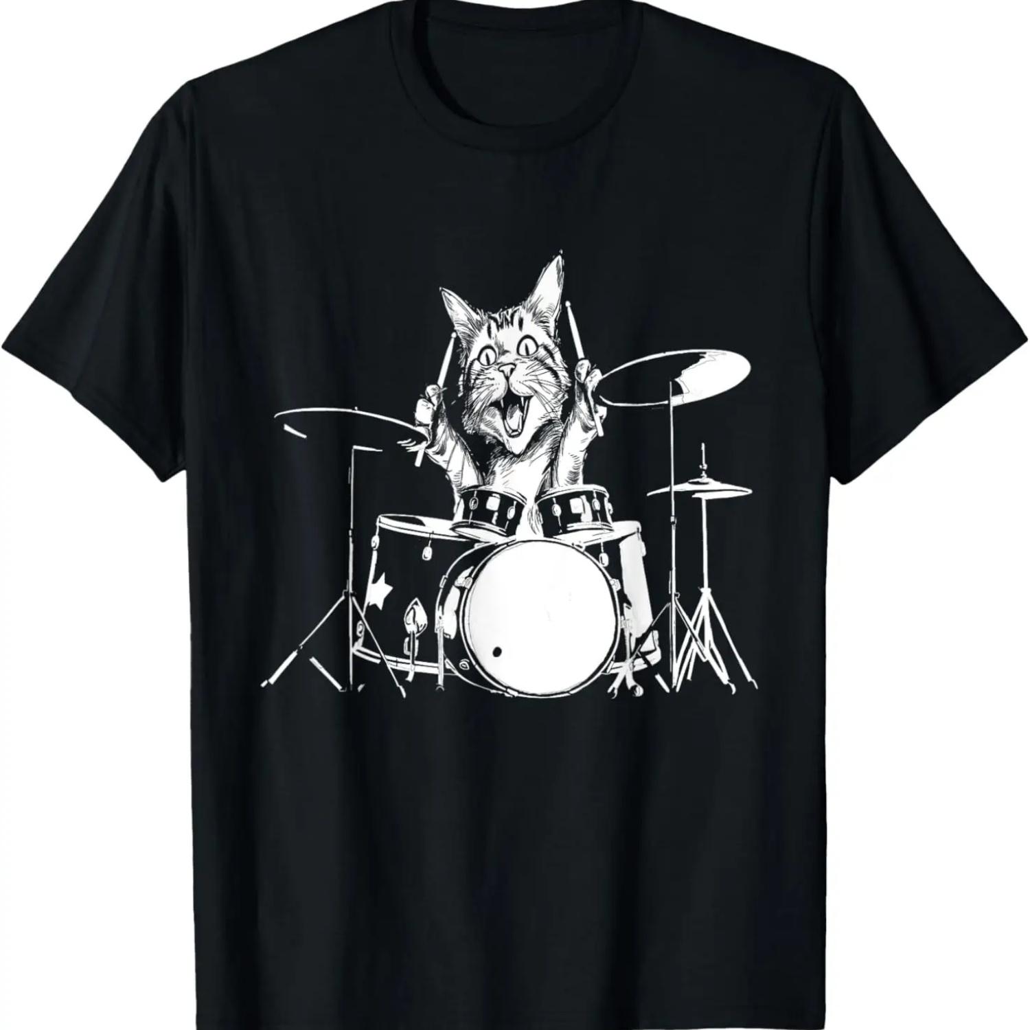 

My Retirement Plan Drums Drumset Funny Drummer Shirt For Men T-Shirt XXXXXL чорний