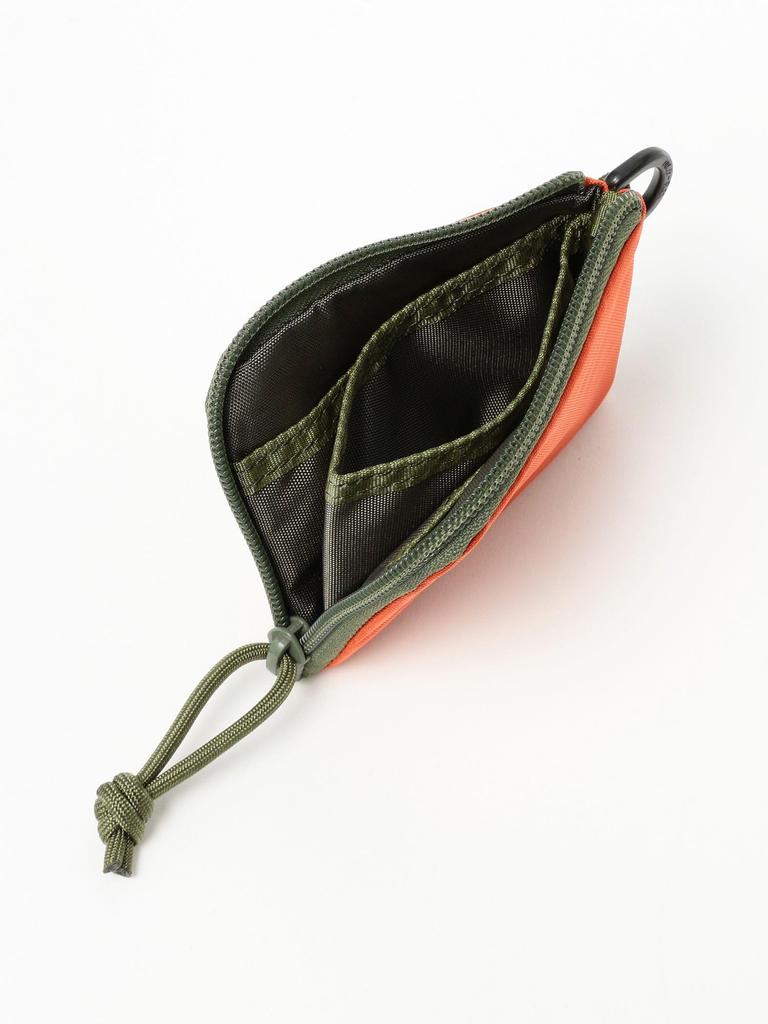 BEAMS BOY Wallets & Pouches [Special Order] BRIEFING Two-Tone Coin Purse Women's ORANGE FREE