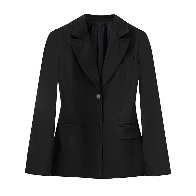 

Women s Multi-Color Slim Fit Long Sleeve Suit Jacket with Shoulder Pads Large
