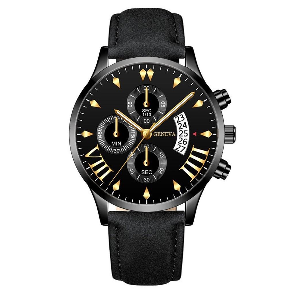 Men's Waterproof Luminous Running Alarm Clock Watch