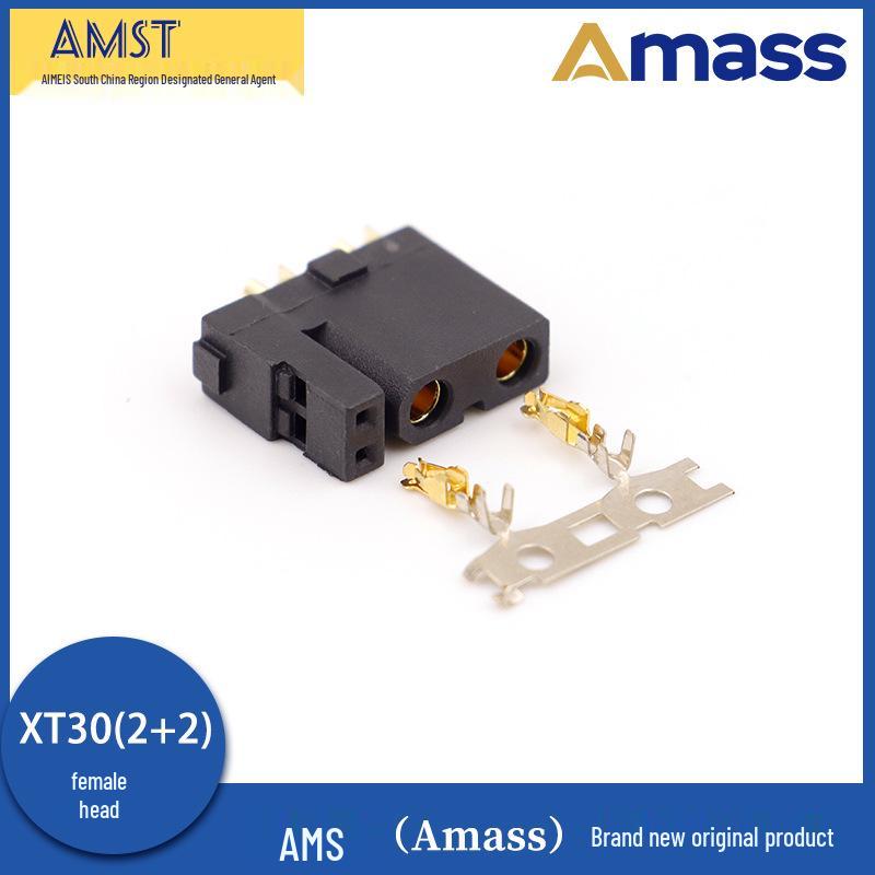 Genuine Amass XT30U Plug with Signal Pin (2+2)PB/PW-F XT30APB-M