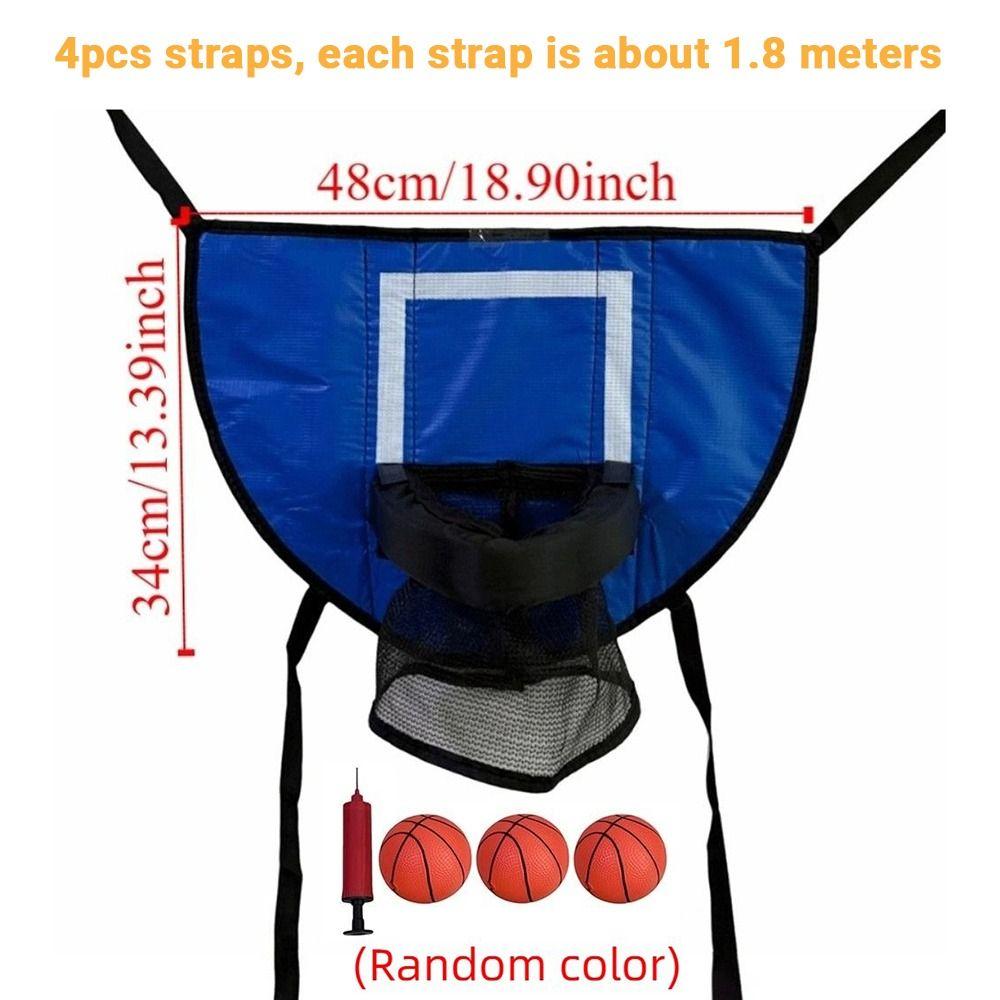 Foldable Basketball Training Toy Multipurpose Portable Basketball Hoop Toys  Indoor Outdoor