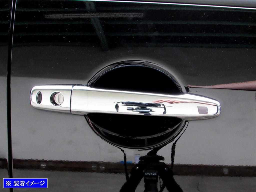 BRIGHTZ Chrome Door Handle Covers and Knobs Z Set for Delica and CV5W Compatible with and 5 Delica and Delica D5 D5 CV1W, CV2W, CV4W, [DHC-NOBU-188]