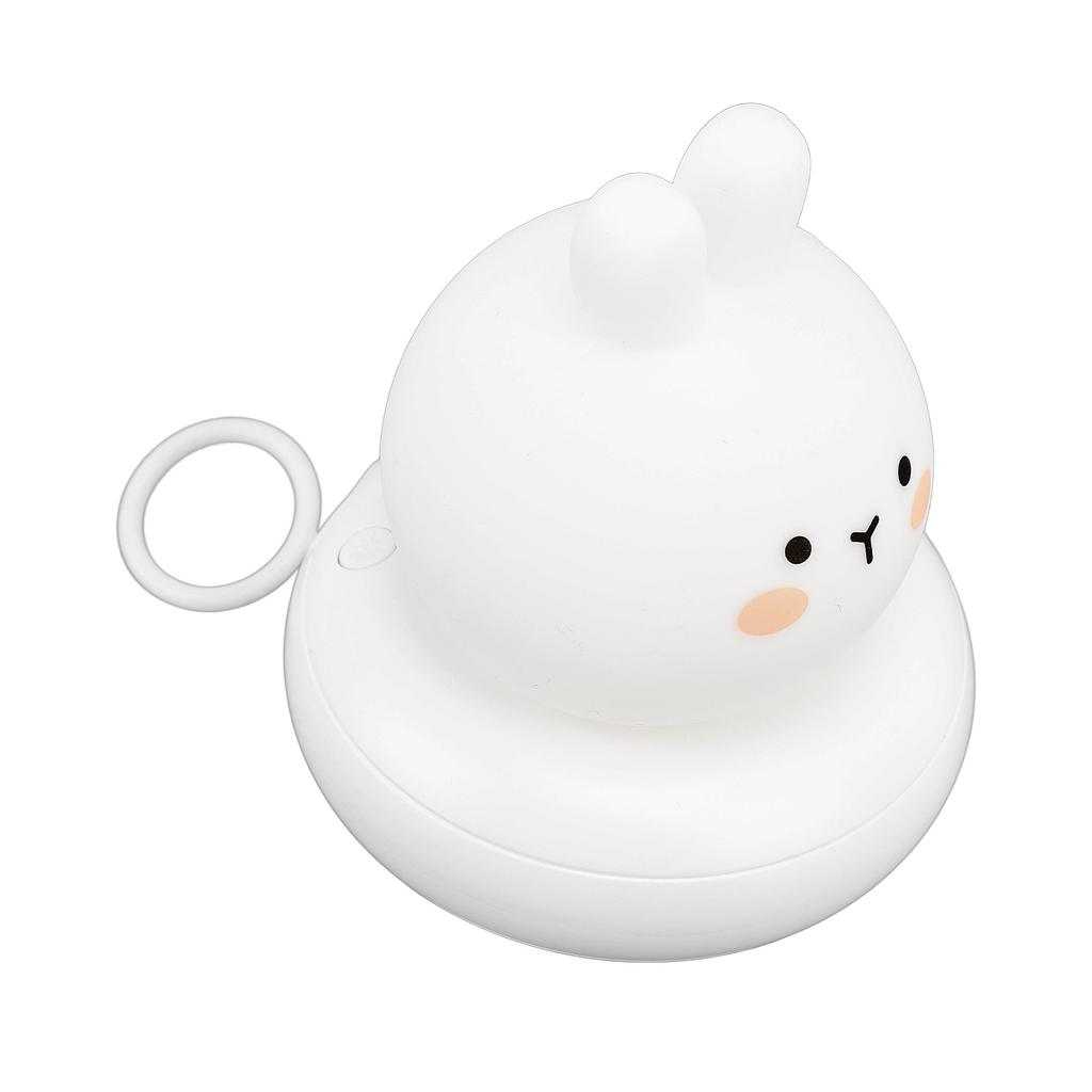 Bunny Night Light 100mAh Rechargeable Baby Night Light Magnetic Rabbit Silicone Night Lamp for