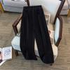 5136 Winter Plus-Size Women's High-Waist Velvet Pants, Loose Fit (Sizes up to 300 Jin)