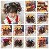 2Pcs Cute Children's Bow Wig Princess Bowknot Hairclip Fasion Baby Wig Hairpin  Girls