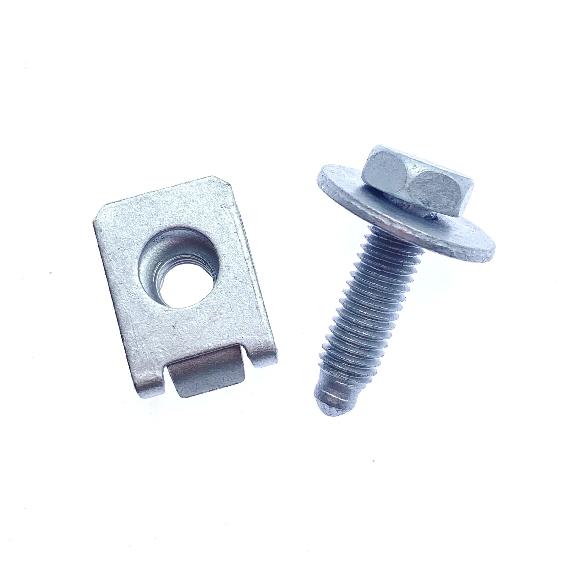 for Mercedes Benz C180 C200 C260 E200 E260 engine lower guard plate screw bottom plate rear seat bolt buckle nut