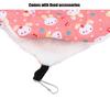 Pet ThreeLayer Warm Hammock sy to Cln and Install Hanging   Sping Bag(Cartoon Fan )