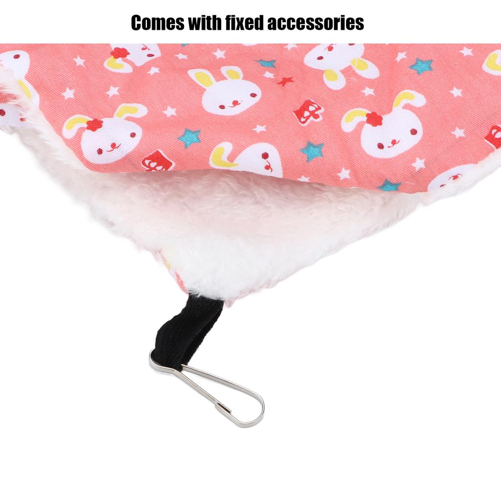 Pet ThreeLayer Warm Hammock sy to Cln and Install Hanging   Sping Bag(Cartoon Fan )