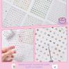 Cute Mini Nail Sticker Book Cartoon Embossed Diary Stickers Self Adhesive Soft Cup Stickers Art Decoration