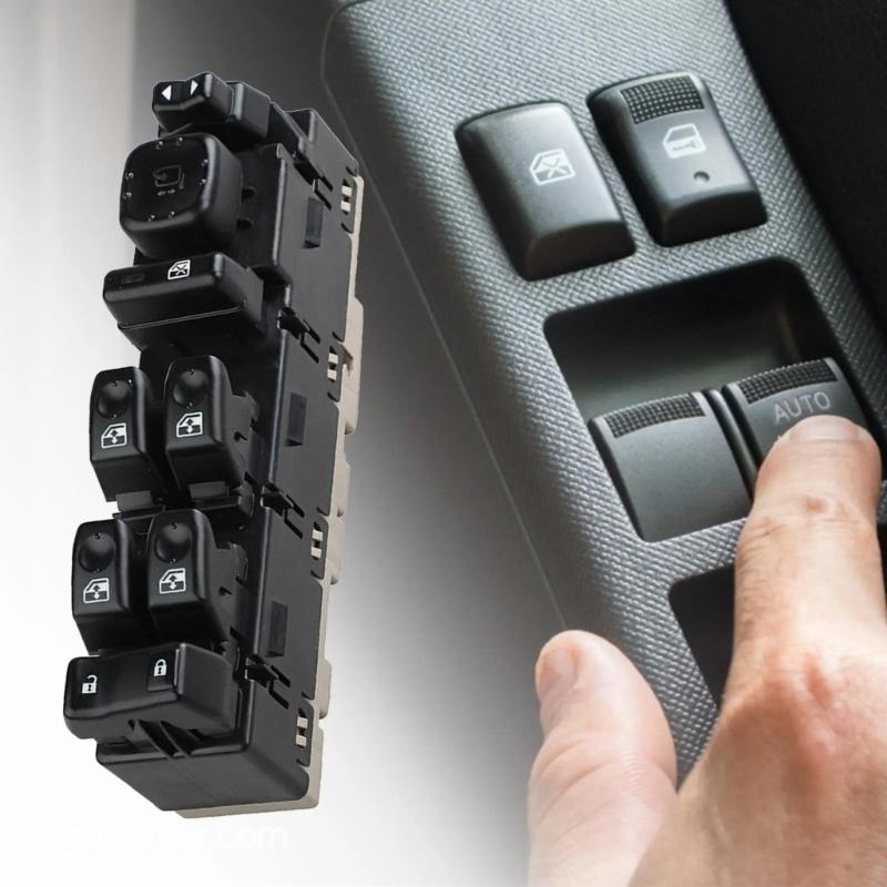Left Side Power Window Switch Replacement Window Lifter Button for 1500 2500 WST494