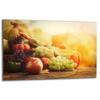 GLASS PROTECTIVE PLATE FOR STOVE 80x52 FRUIT