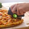 1 bucată roată pentru tăiat pizza cu capac de protecție pentru lamă Mașină de tăiat pizza din oțel inoxidabil premium pentru pizza, pâine, patiserie, vafe