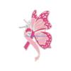 HX6F Gesundheitsbewusstsein Rosa Schleife Anstecknadel für die Feierlichkeiten zum Frauentag Legierung Reversnadel