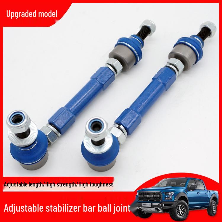 Front Adjustable Sway Bar Ball Joint for Raptor F150 Off-Road Upgrade