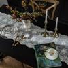 Lace Table Runner French White Romantic Decorative Wedding Tablecloth Floral Embroidery Camino De Mesa Rectangle Dustproof Cover