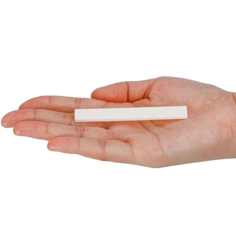 Acoustic Guitar Bone Blanks Saddle Lightweight Durable Guitar Bridge Saddle Blank DIY Stringed Instrument Supplies