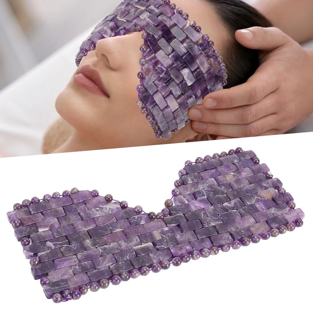 Jade Stone Eye Mask Cooling Sleeping Eye Mask Cold Therapy Eye Treatment Massager