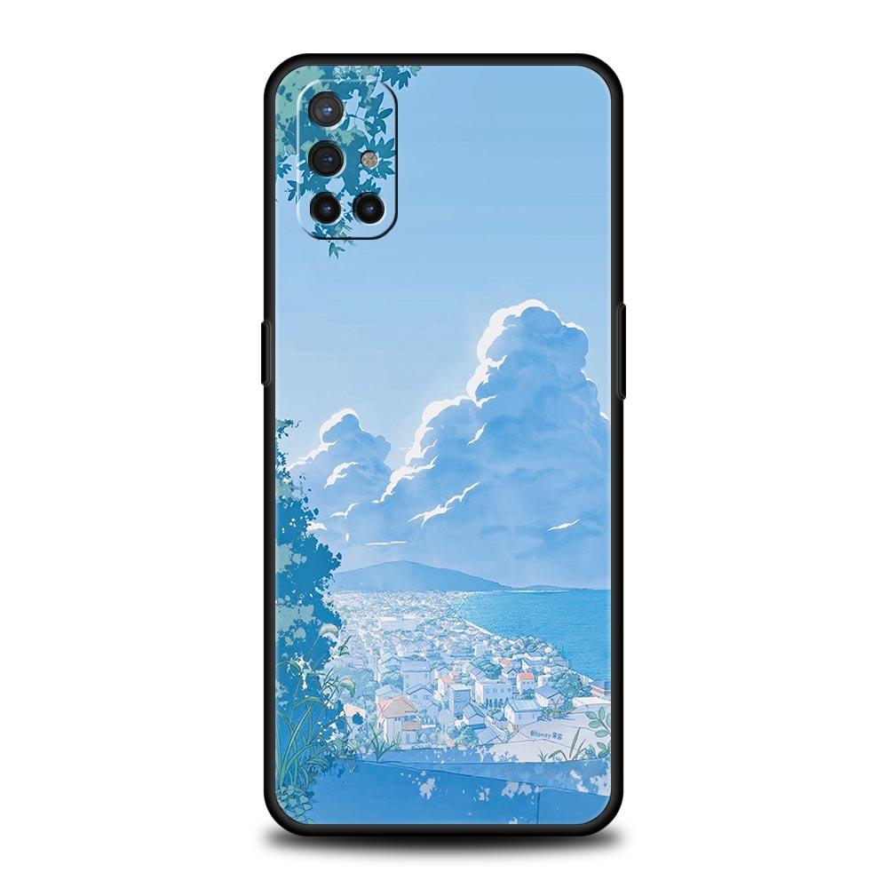 Phone Case For OnePlus 12 11 10 9 Pro 9T 12R 10R 9R 9RT 10T 8T 8 7 6T 7T Nord 2T CE 2 5G N200 N10 Cover Funda De Verano Sky Para