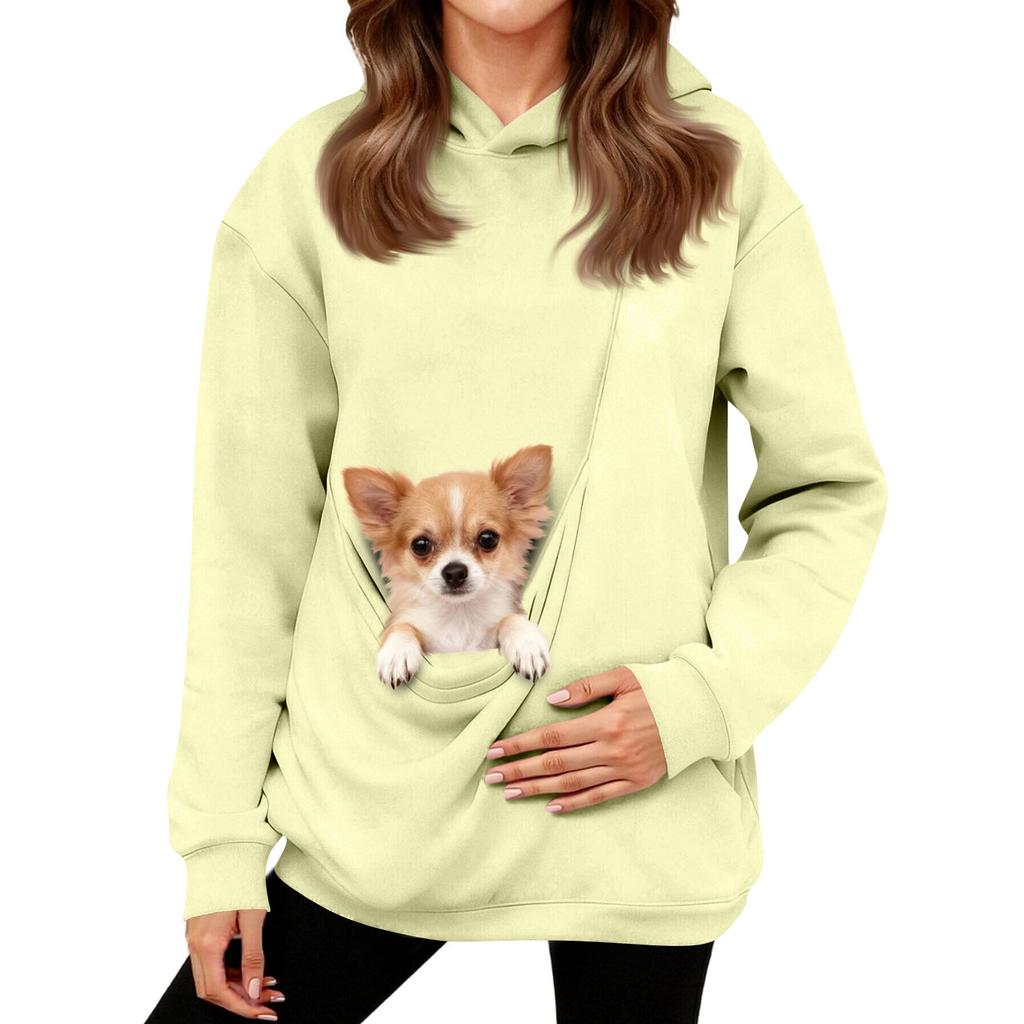 Women's Fashion Daily  Casual  Hoodie Long Sleeve Top