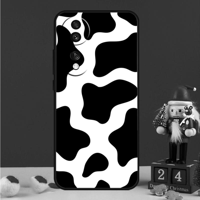 Cow Print Case For Honor Magic 5 6 7 8 Pro Honor 200 400 50 70 90 Lite X8b X8c X9a X9b X9c Win RT Cover