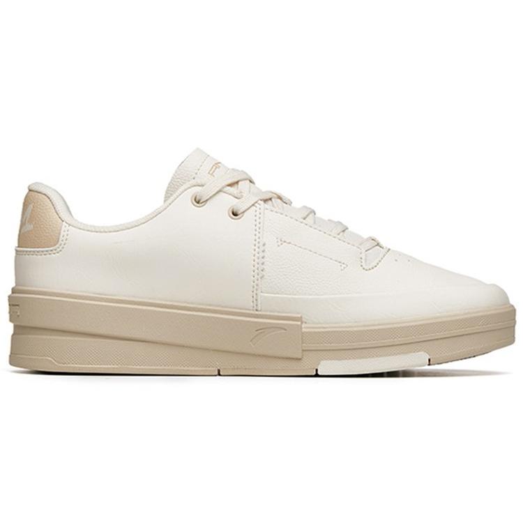 New Anta AT91 Slip-Resistant Cushioning Wear-Resistant Low-Top Skateboard Shoes Men's Gray 912218002-1
