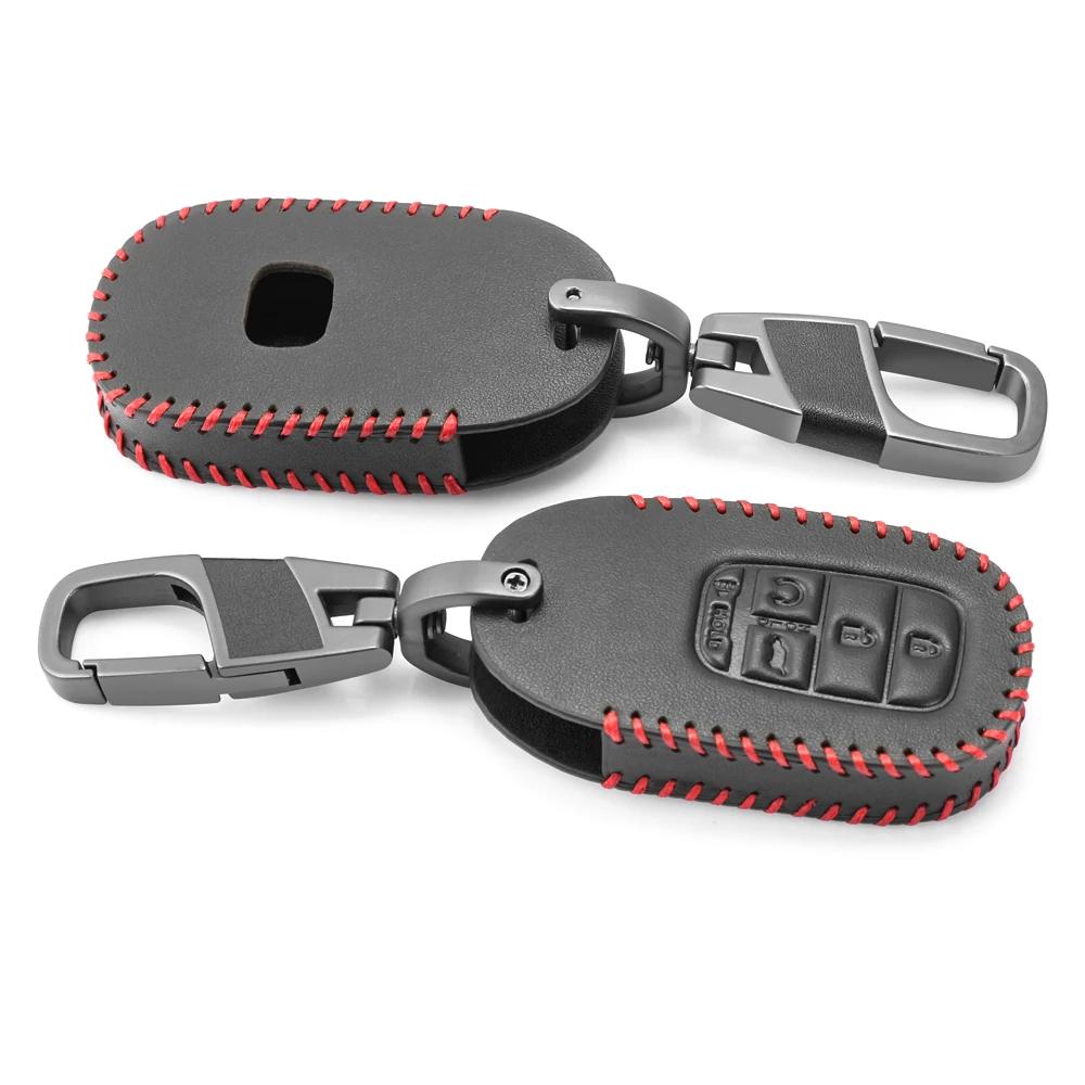 Car Key Case Cover Key Bag for Honda Civic Accord Vezel 2022 Accessories Car-Styling Holder Shell Keychain Protection