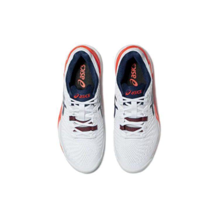Asics Gel Resolution 9 Wide White Blue Expanse Koi Men Sneakers 1041A376-102