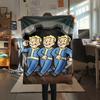 1PC Fallout Print Flannel Blanket, High quality All Seasons, Home Decor, Warmth and Comfort, Perfect for Christmas Gifts