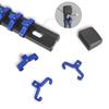1/4in 3/8in 1/2in Sleeve Organizer Tray 350mm Socket Rack New Socket Holder  Hand Tools