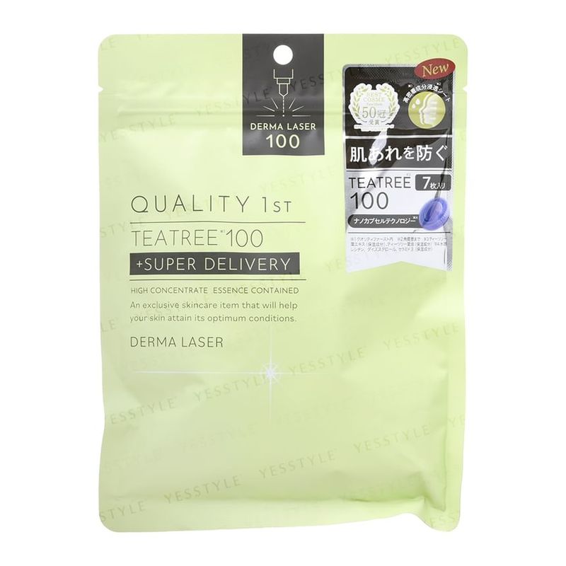 Quality First Derma Laser Super Teatree 100 Sheet Mask