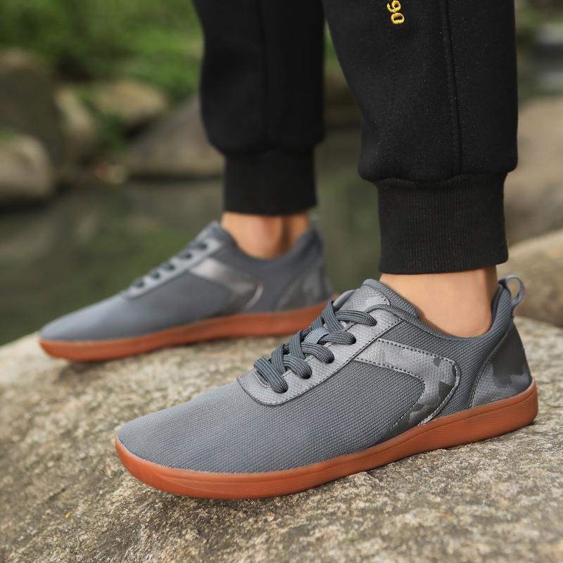 Minimalistické barefoot boty Unisex Lehké Prodyšné Zero Soles Široká špička Pánské běžecké boty Outdoor Ležérní vycházková obuv