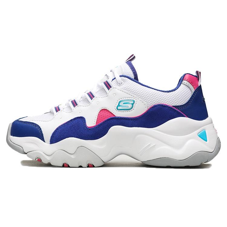(WMNS) Skechers D Lites 3.0 Zenway Low-Top Sneakers White/Blue Women s 12955-WBLP EU 36.5