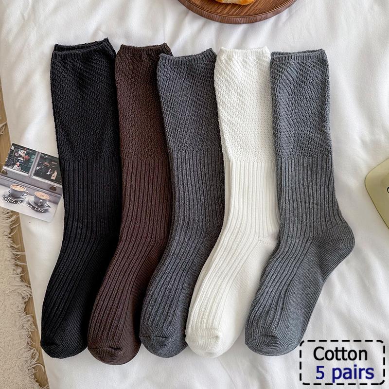 3/5/8 Pairs Women/Men Boat Socks Invisible Low Cut Silicone Non-slip Summer No-show Ankle Socks Solid Color Casual Breathable