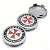 4pcs Umbrella Logo Emblem Badge Car Wheel Center Caps OD 65MM / ID 59MM Rim Hubcaps Cover Wheels Hub Cap Replace Car Accessories