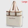 Insulated Lunch Bag Large Capacity Thermal Tote With Oxford Fabric And Aluminum Foil Leakproof Cooler For Picnic Office Travel