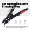 255 Stainless Steel Wire Rope & 8-Shaped Aluminum Sleeve Crimping Pliers - American-Style Portable Outdoor Fishing Tool