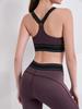2025 Spring/Summer Women's Color Block Butt-Lifting Yoga Pants & High Elastic Breathable Sports Vest