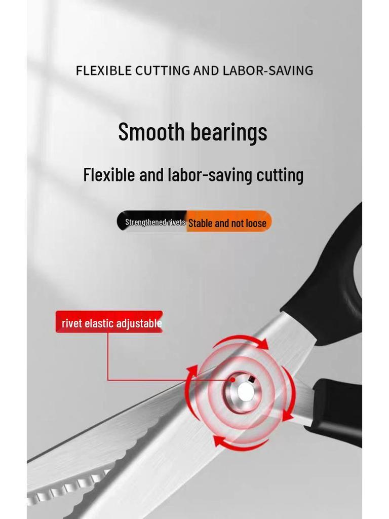 Lace Edge Locking Sewing Scissors, Tailor's Pinking Shears, Stainless Steel Fabric Scissors