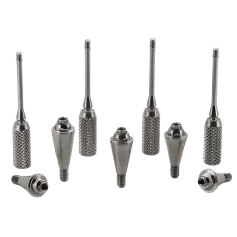 1Pcs Dental Multi Unit Prosthetic Screw Rustproof Titanium Straight Abutment for Neo Biotech Implant Treatment Use