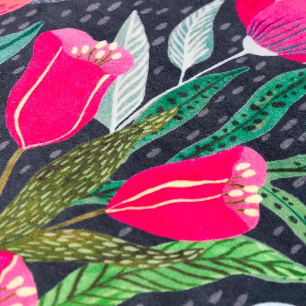 Wylder Nature Wild Gardens Posies Velvet Cushion Cover