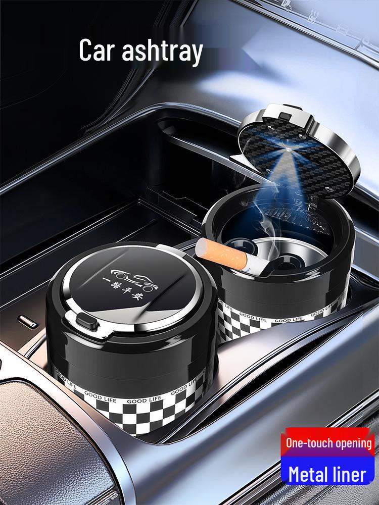 Mitsubishi Car Ashtray with Light for Outlander, Pajero, Lancer, Xuan Yi, Yi Shen Interiors