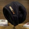 Warm Slouchy Beanie Thickly Lined Winter Knit Cap Slouchy Brimless Hat  Outdoor
