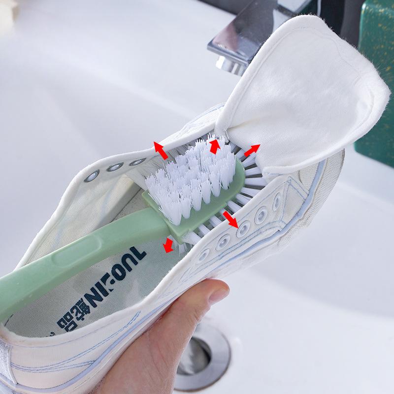Five-Sided Shoe Brush, Multi-Functional And Creative, Double-Sided Shoe Washing Brush Without Dead Ends, Household Shoe Brush, Good Things