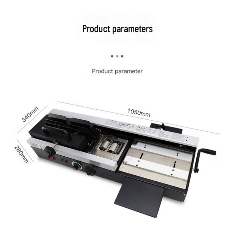 GEPAD JZ-40WS Electric Thermal Binding Machine CN Plug (adapter Included)